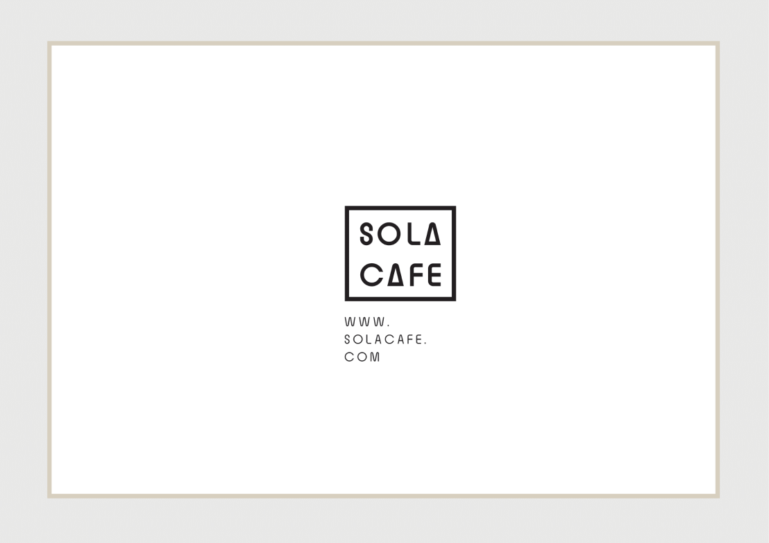 SOLA CAFF - Brand identity