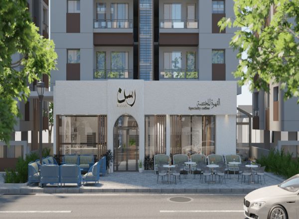 مقهى رسن - تصميم داخلي